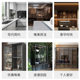 Glass Door Upper and Lower Hinge No Opening Cabinet Display Frameless Glass Clip Automatic Hinge Door Hinge Cabinet Door Hinge