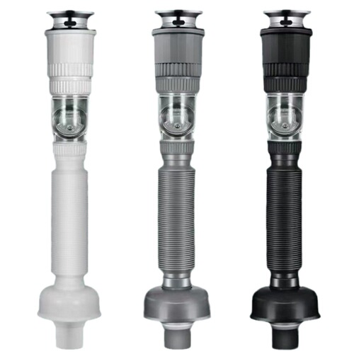 Basin drainer, space-saving, washbasin drain pipe leakage plug, washbasin drain pipe, basin anti-return odor complete set