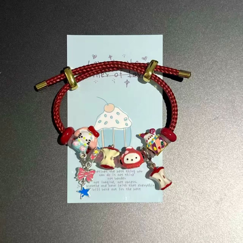 甜美可爱HelloKitty凯蒂猫手链女轻奢爆款卡通手串小众高级感手饰|undefined