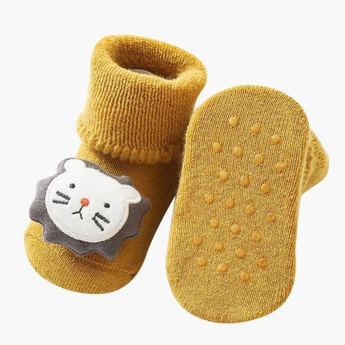22 autumn and winter terry newborn thickened baby socks doll glue anti-slip baby socks children's class A floor socks