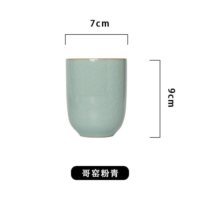 Taza de agua del horno Ru Taza de té Taza de té Taza