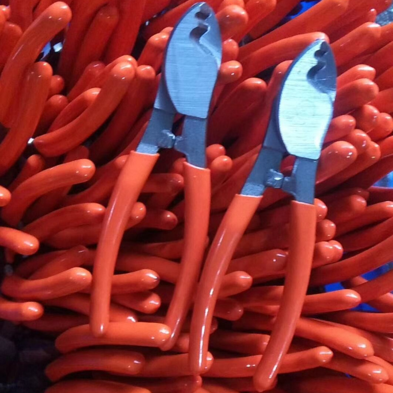 Fabricante manual cable tijeras alambre tijeras cable alicates electricista tangente alicates de corte 6810-pulgadas alicates