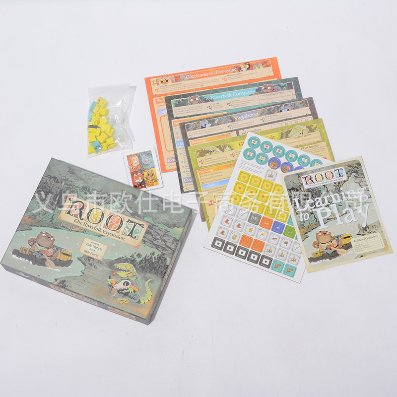 英文版 Root桌游 Leder Games Root Board Game 茂林源记基础扩展-阿里巴巴
