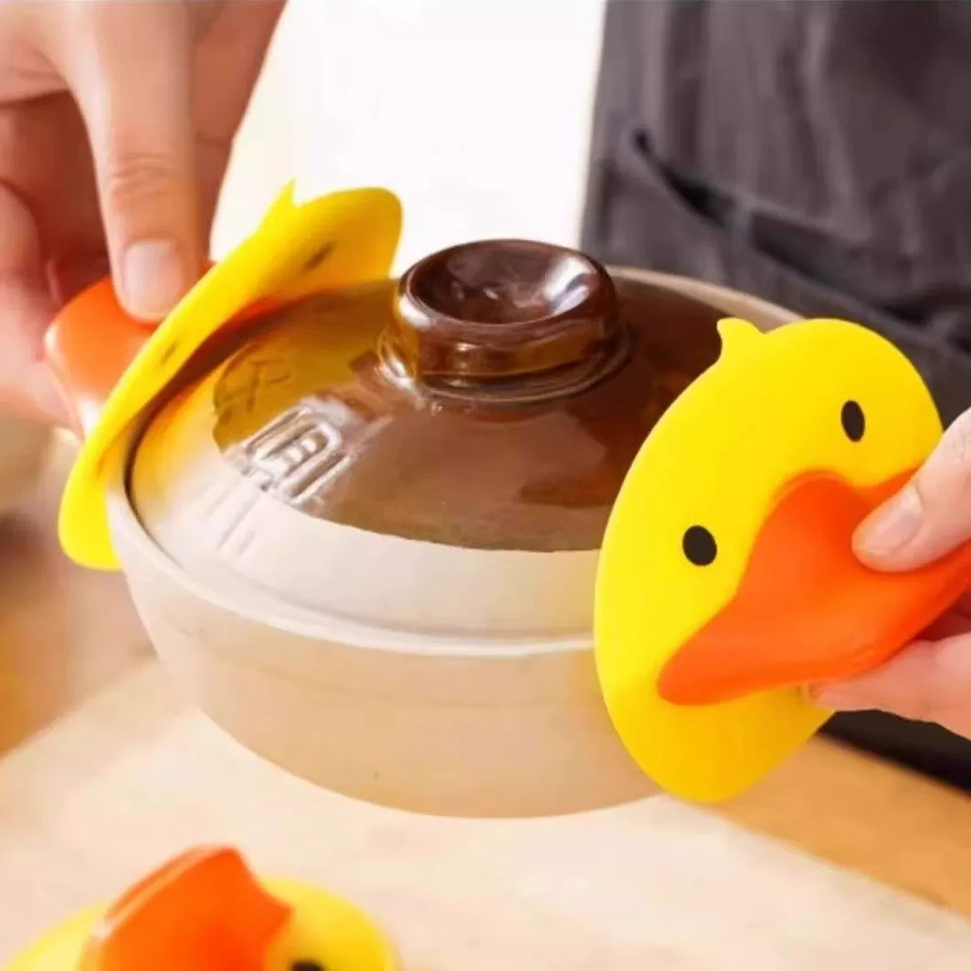 B.Duck силиконовые противоскользящие перчатки, термозащита, утолщённые