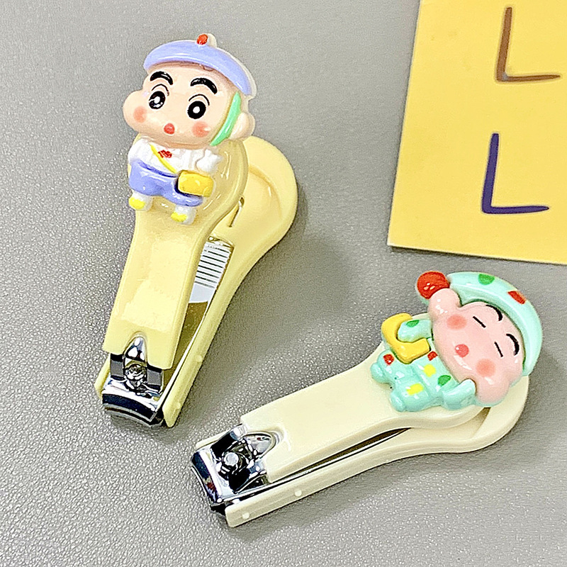 Crayon Small New Nail Clipper Creative Design Nail Clipper Nail Clipper Student Convenient Small Cute Nail Clipper