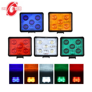 Cross-border export 12V24VLED truck side light truck side light fog light LED flash light 24v truck windmill fog