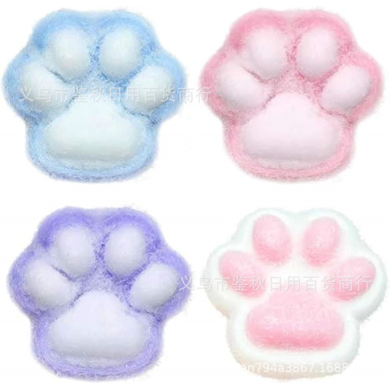Amazonas Taba Candy Extrusión Pinch Pinch Le juguetes de compresión reducida transfronterizos huellas de garras de gato juguetes extruidos al por mayor