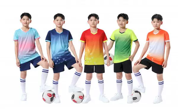 Football uniform suit children's summer football training uniform jersey men's competition sports suit can be logo918