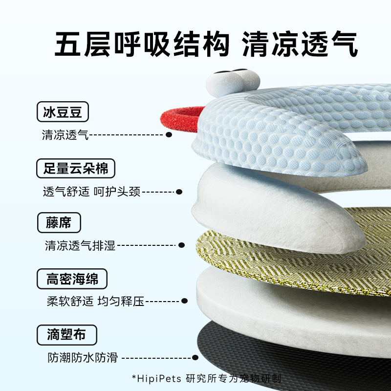 Gatos, primavera y verano, refrescarse, ojos grandes, lindo tapete de ratán, tapete de sofá de gato, tapete de perrera, suministros para nidos para mascotas