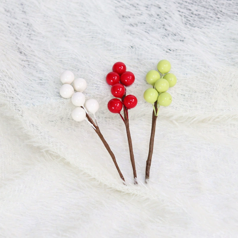 Simulation Plants Festive Decoration Piston Creative DIY shooting decoration red pulp fruit home decoration simulation berries