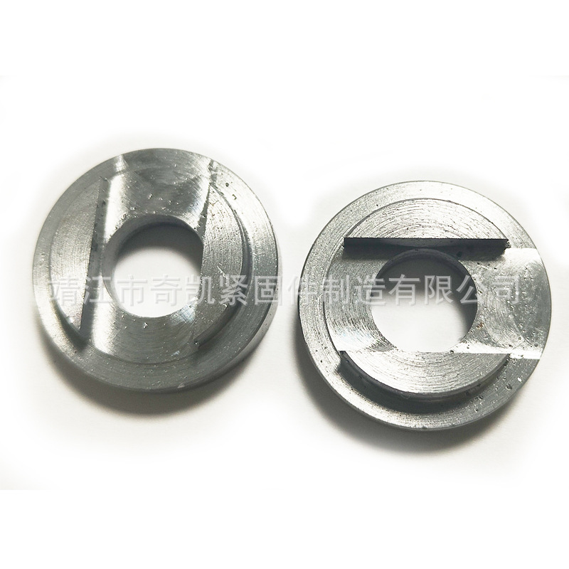 农业机械无人机开槽台阶平垫通孔