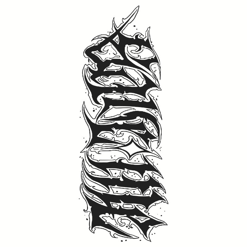 ジュースの刺青のシールの草本の半永久防水は光を反射しません。|undefined