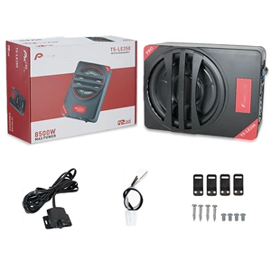 Avtomobil audio ultra-nazik Tsle250, yüksək güclü ultra-nazik sabvufer 12V, təmiz bas