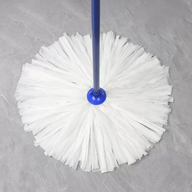 白色水刺无纺布拖把 超吸水清洁无痕可替换型拖把头无尘车间使用