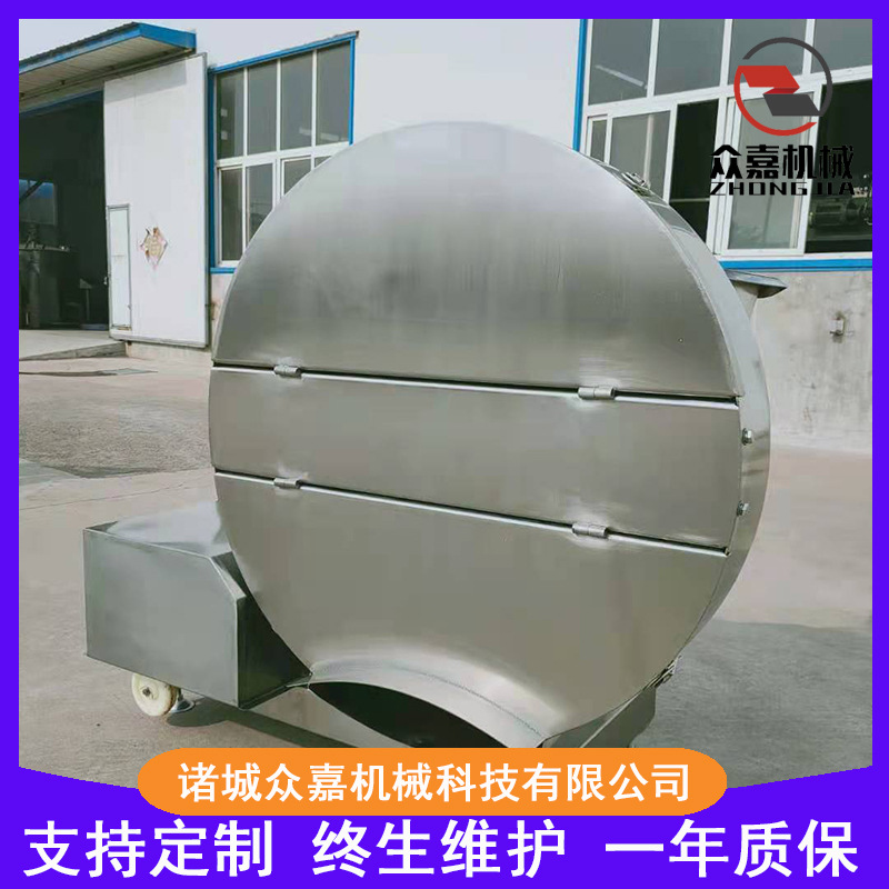 大功率刨肉机冻肉盘分解刨片机 不锈钢圆盘式冻肉刨片机