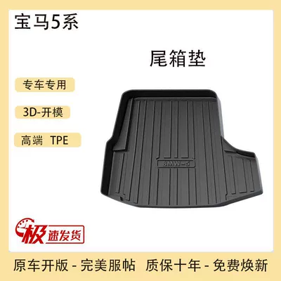 Mat 525 Car 530 Special – Trunk Mat - 18-23-bmw-5-series-new-energy-tpe-upgraded-individual-main-pad