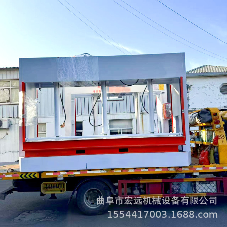 60吨复合板冷压机 1.25米 3米规格压力机 钢面镁质防火板多层冷压