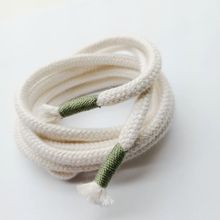 绳带织造厂家直销手工绳头绕线 裤头抽绳两端缠线 棉帽绳绕线