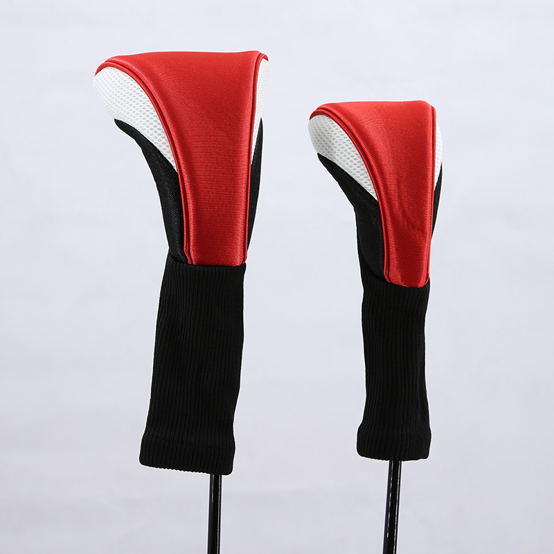 Fabricantes suministro cubierta del Club de Golf cubierta de la cabeza de la varilla de madera tapa cubierta de la bola N ° 1 cubierta protectora de la varilla de madera fábrica al por mayor