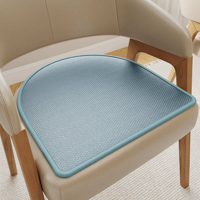 Cojín Transpirable de Seda de Hielo para Silla de Poliéster, Transpirable, para Comedor y Oficina image 7