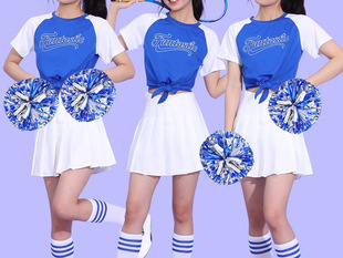 Cheerleading Costumes Student Group Cheerleading Aerobics Sports Meeting Opening Ceremony Annual Meeting Men's and Women's Performance Costumes