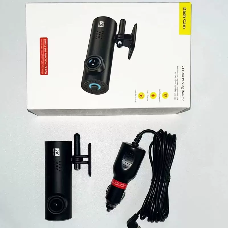 跨境私模 LF9口红机带WiFi行车记录仪夜视高清1296P带24H停车监控