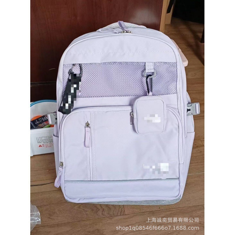 韩国潮流学生双肩背包男女情侣高中大学书包三合一休闲包|undefined
