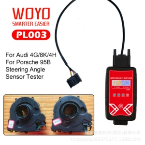 WOYO PL003 Audi Steering Angle Tester supports OBD diagnostics and data stream viewing