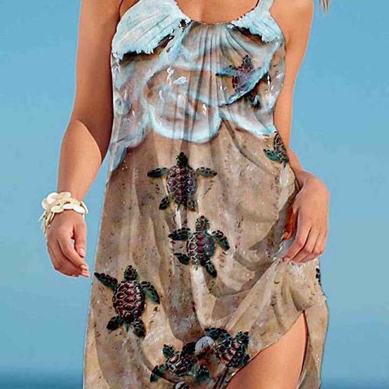 AliExpress ebay2022 summer 3D printing temperament commuter skin color skirt mid-waist waist suspender dress AliExpress ebay2022 summer 3D printing temperament commuter skin color skirt mid-waist waist suspender dress