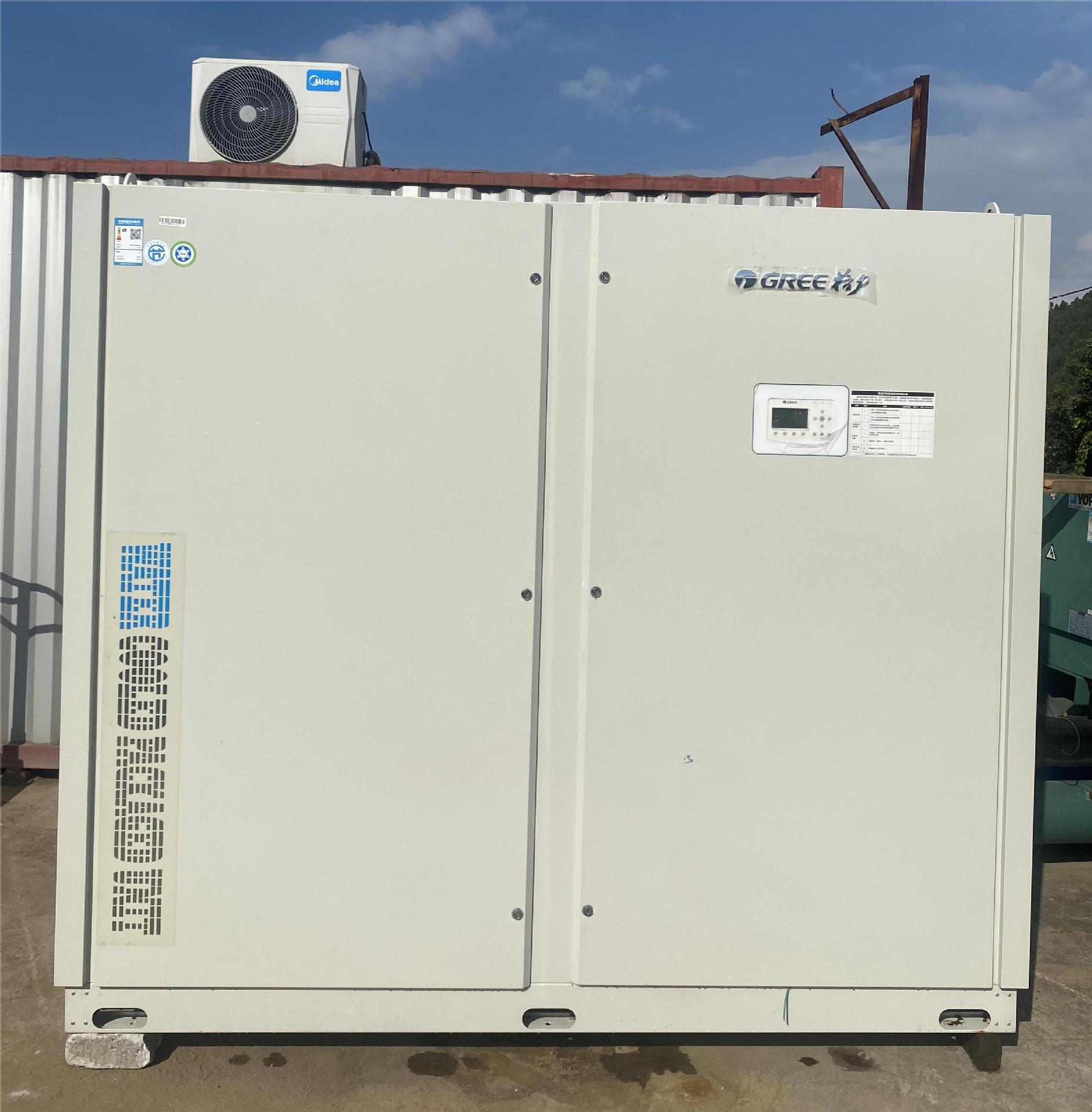 二手商用中央空调格力160水冷柜式空调机组