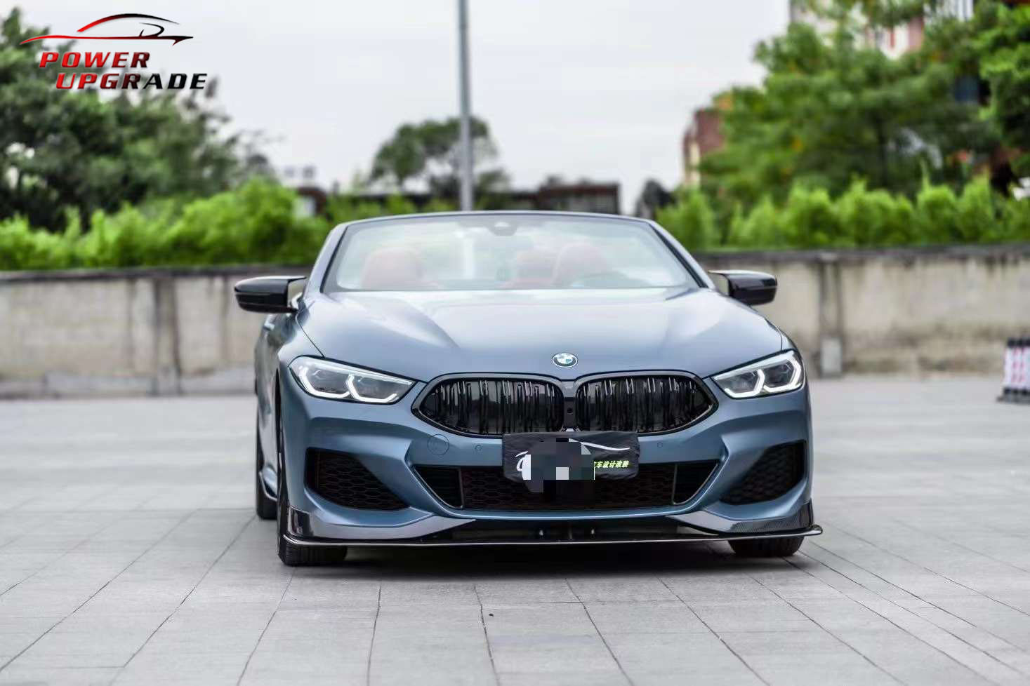 Suitable for BMW 8 Series G14 G15 G16 upgraded AC dry carbon fiber modification kit: front lip, side skirts, rear spoiler, rear lip