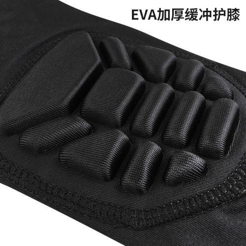 Cross-border basketball and football extended knee pads for men summer breathable calf pads outdoor cycling sports knee pads
