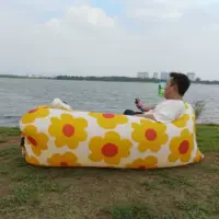 Надувной диван для улицы, ленивая надувная кровать, кресло для отдыха на обеденный перерыв, портативный матрас, музыкальный фестиваль, кровать интернет-знаменитостей без смыва