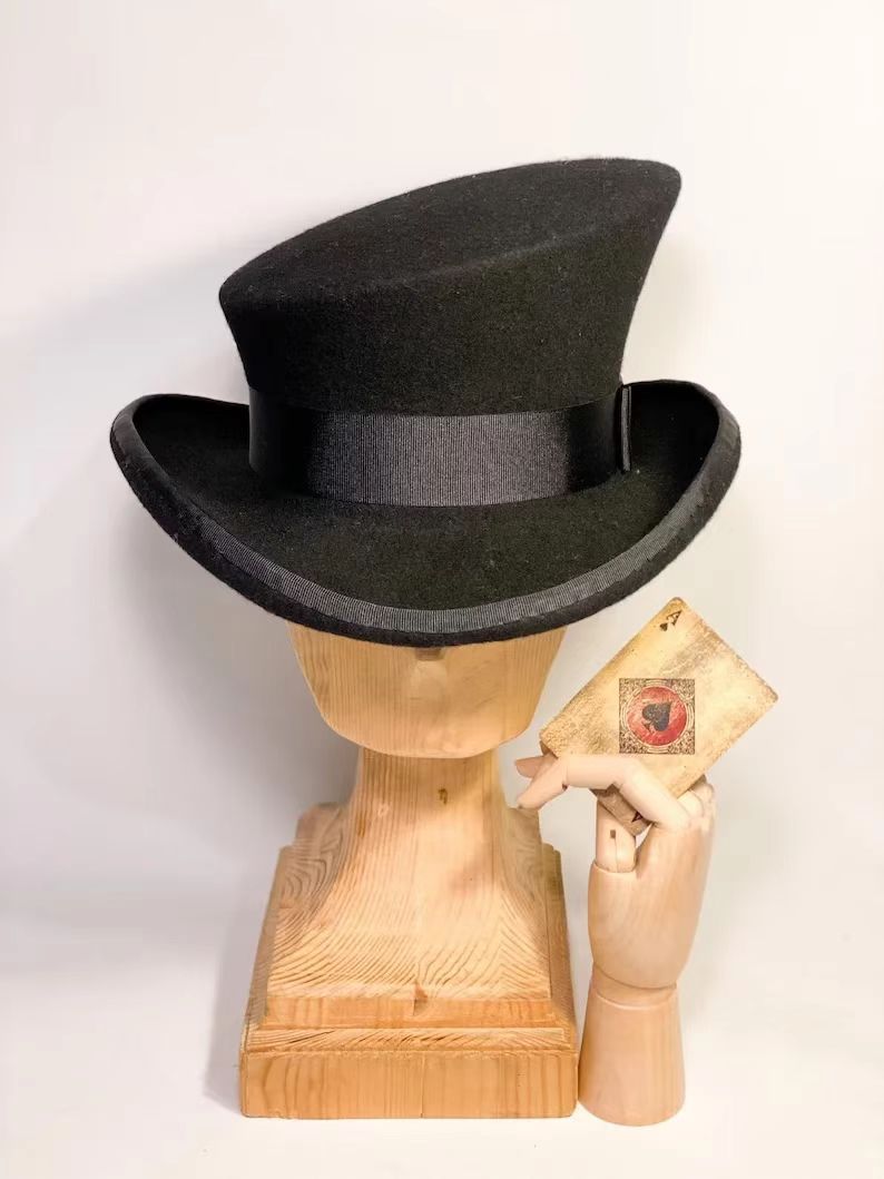 Frau Retro Einfarbig Gebogene Traufen Fedora-hut display picture 6