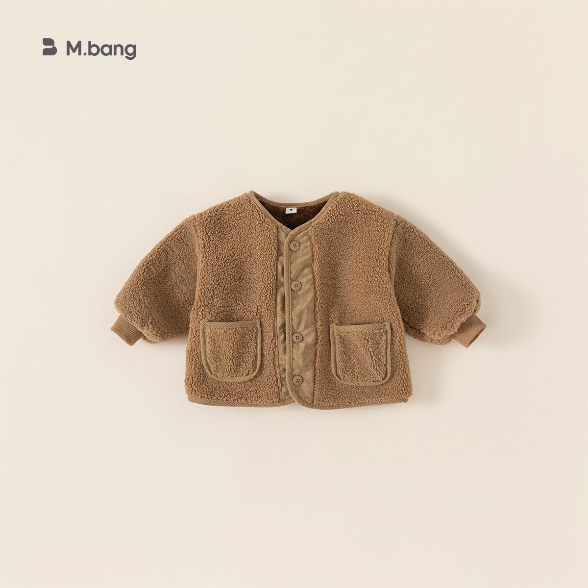 Ropa Infantil Youbao, Chaqueta Infantil con Forro Polar, Top Peludo con Bordado de Dinosaurio en la Espalda para Niños Pequeños, Ropa de Invierno para Niños DY83024