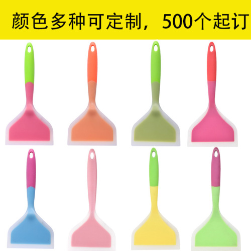 Silicone spatula non-stick spatula tamagoyaki spatula thick egg roasting spatula frying pan spatula nougat spatula wholesale