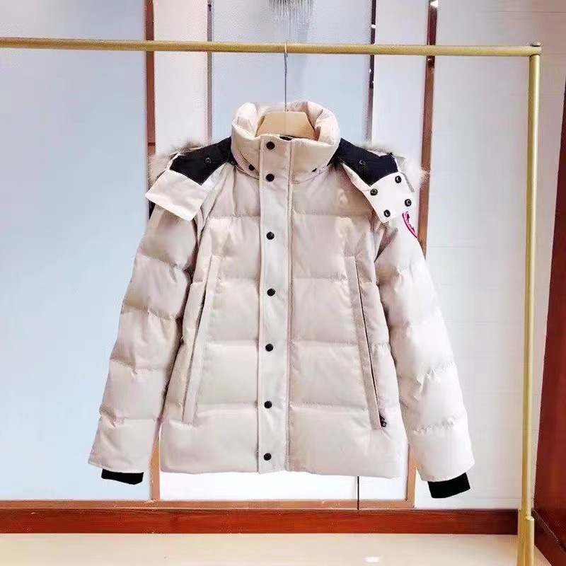 Canada Goose Wyndham Parka Down Jacket White