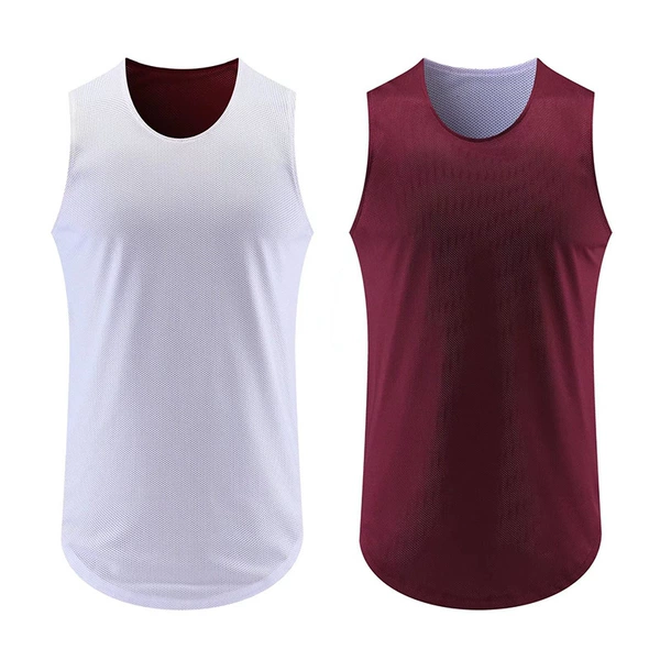708 double layer red and white