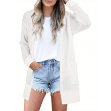V 51273 Loose Knit Cardigan Sweater ������֯ë�¿����羳�¿�
