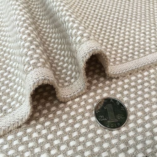 加厚粗纯棉麻亚麻布沙发布料面料桌布茶席背景摄影坐垫套DIY