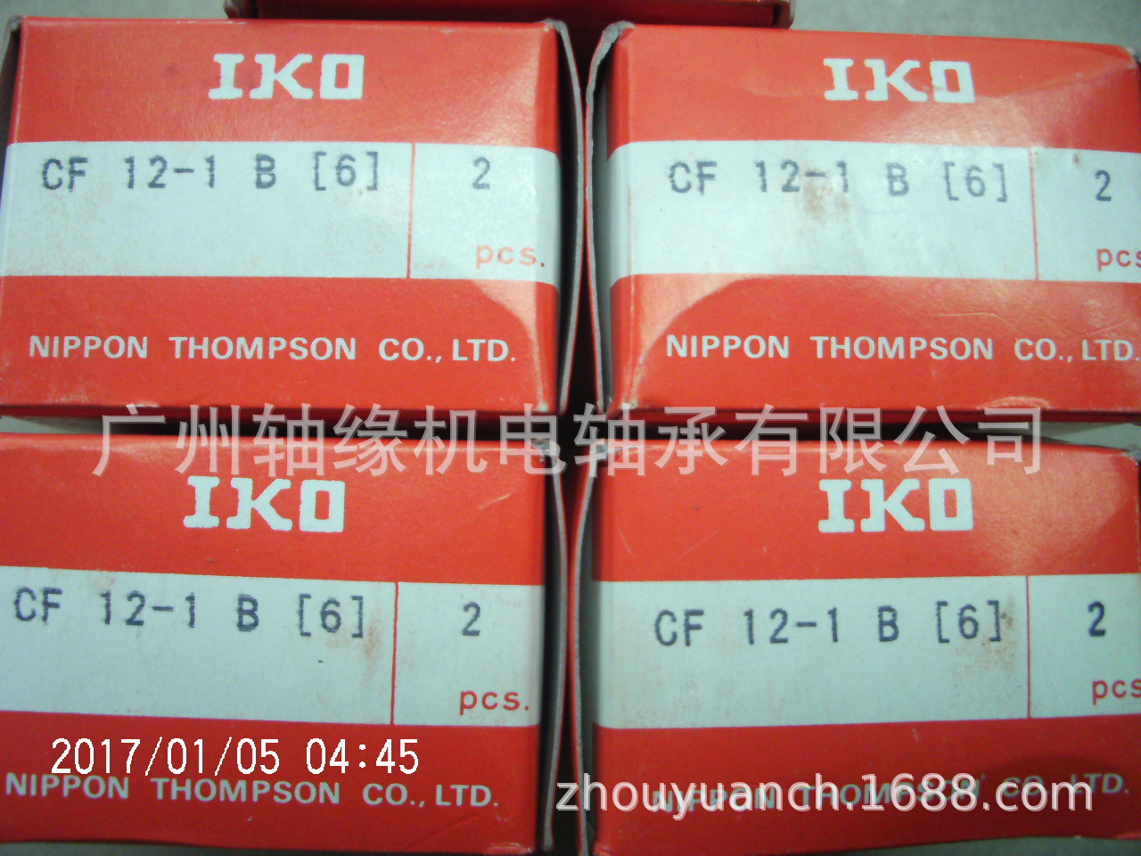 轴承供应 IKO 原装进口 CF12-1B  (6)  ，欢迎咨询。耐磨损