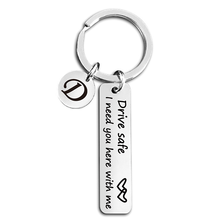 キーホルダーペンダントdrive safe i needyou here with me愛の運転キーホルダー|undefined