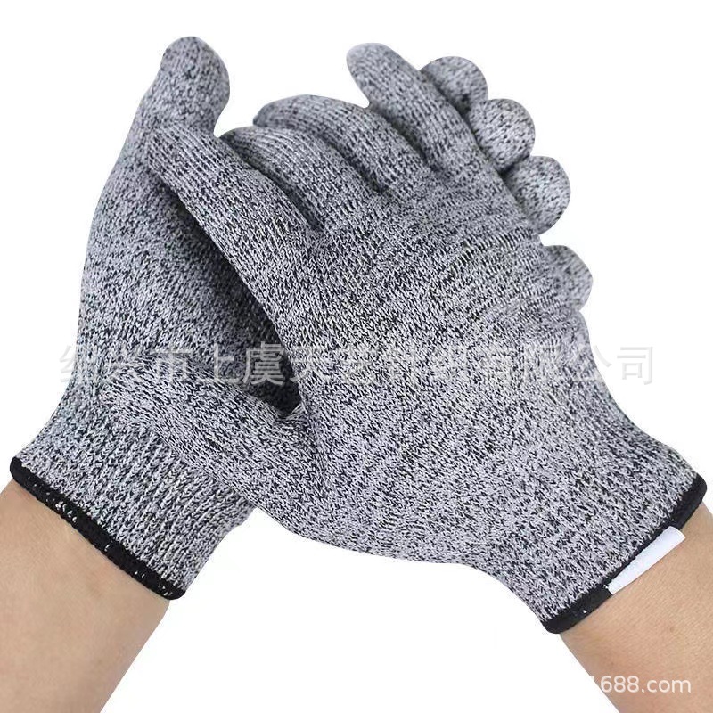 现货HPPE防切割手套 厨房防割食品手套 劳保耐磨防护手套