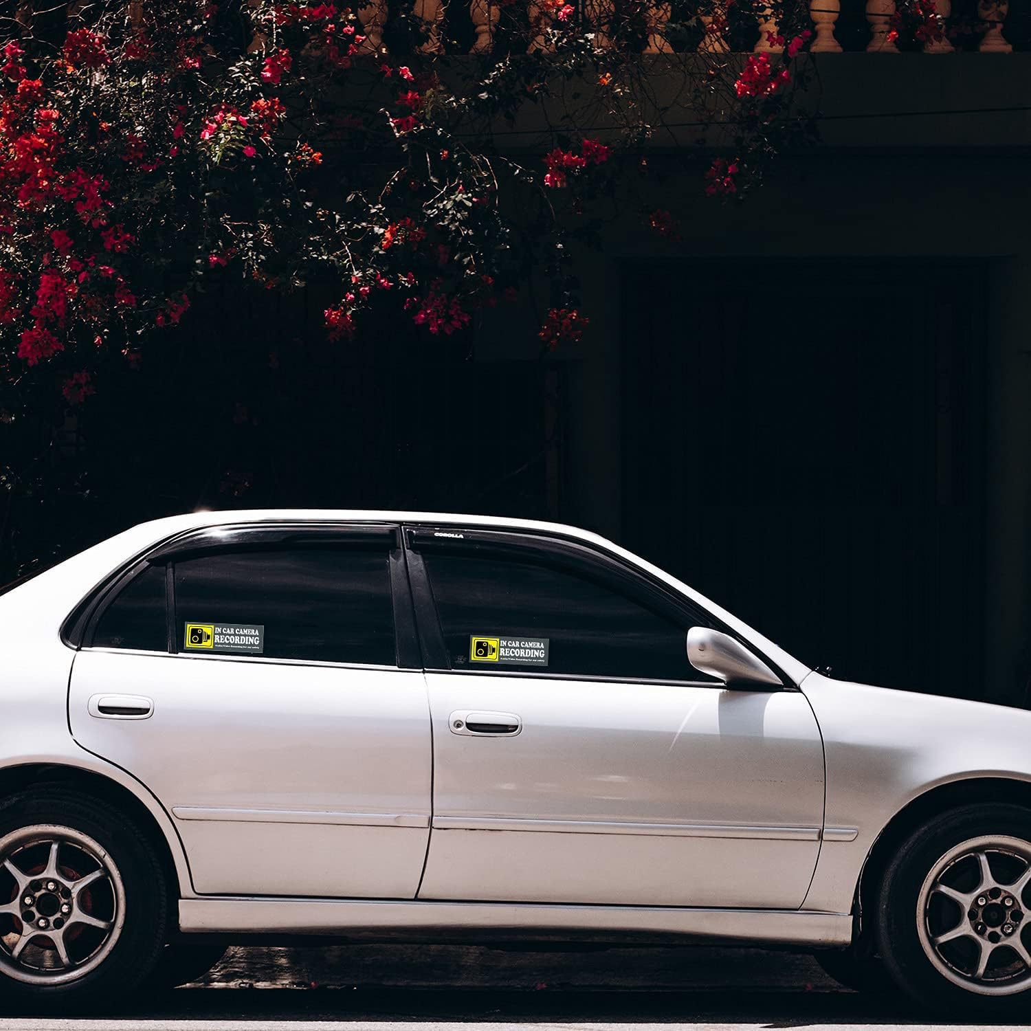 Car Camera Record Sticker, Car Window Video Record Car Sticker, Tear It Off Without Leaving A Mark_voghion.com