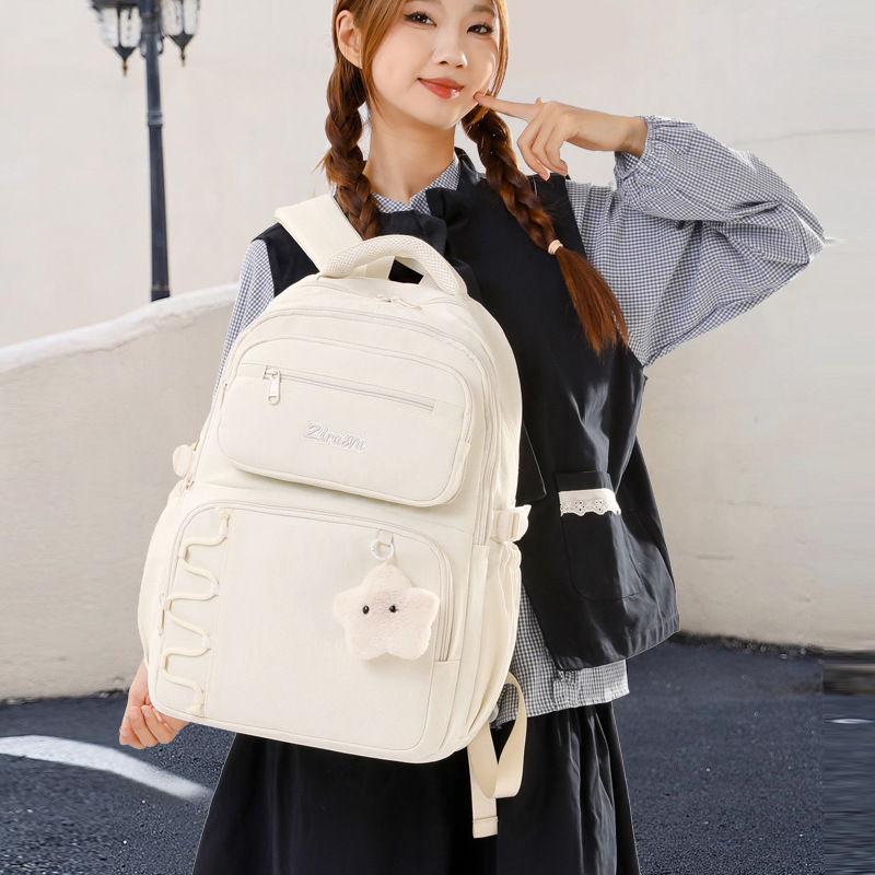 Mochila escolar de niñas de secundaria secundaria, mochila escolar ligera para estudiantes de primaria, grado 3 a 5, mochila de alta calidad, mochila resistente a la suciedad