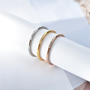 ���s3��ʯ��18k������Ȧ ���P��p���ʯ�O����ָ  �S��ֱ�N