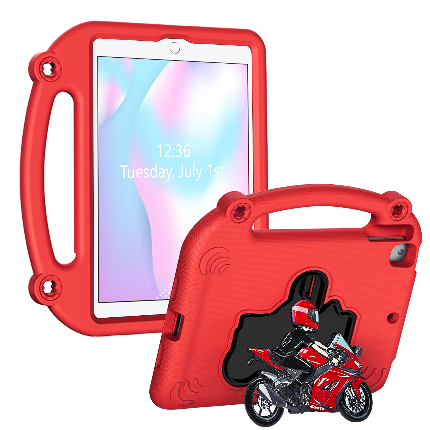 Suitable for iPad Air3/Pro 10.5 Motorcycle Shockproof Tablet Protective Case Pro 10.2 Electric Motorcycle Tablet Case