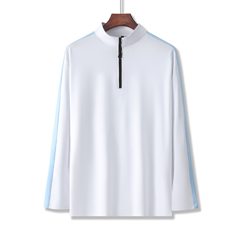 运动polo衫工作服教练服速干t恤体育生训练服长袖网球服男士定制|undefined