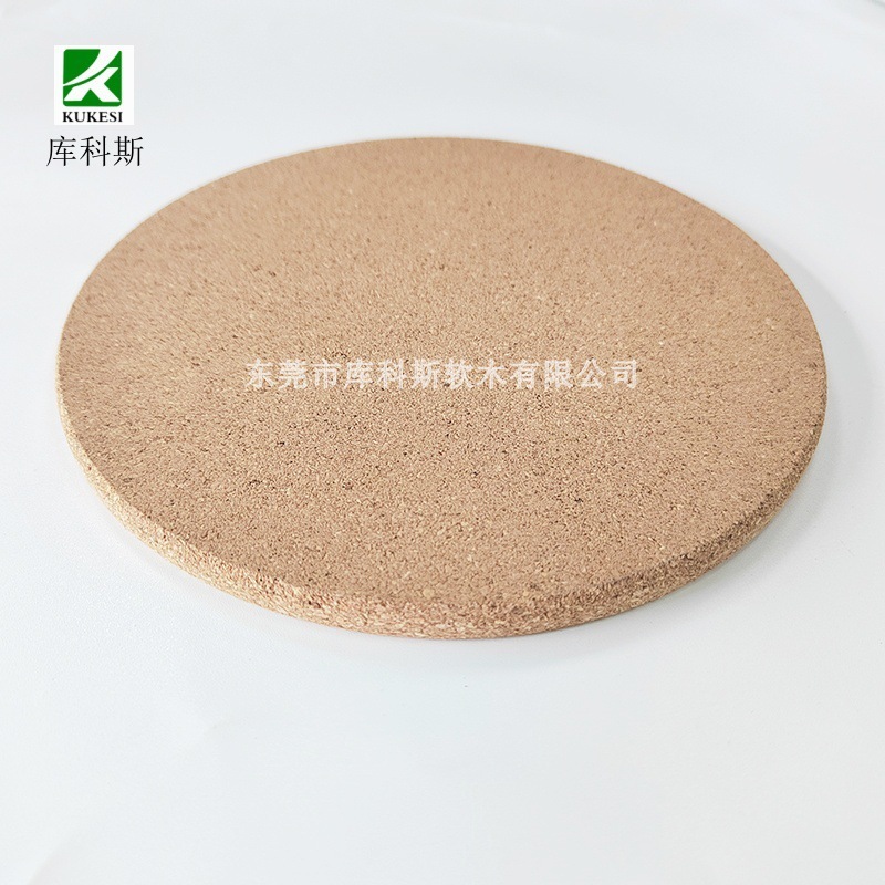天然防滑隔热圆形软木杯垫软木锅垫隔热餐垫碗垫锅垫批发可印LOGO|undefined