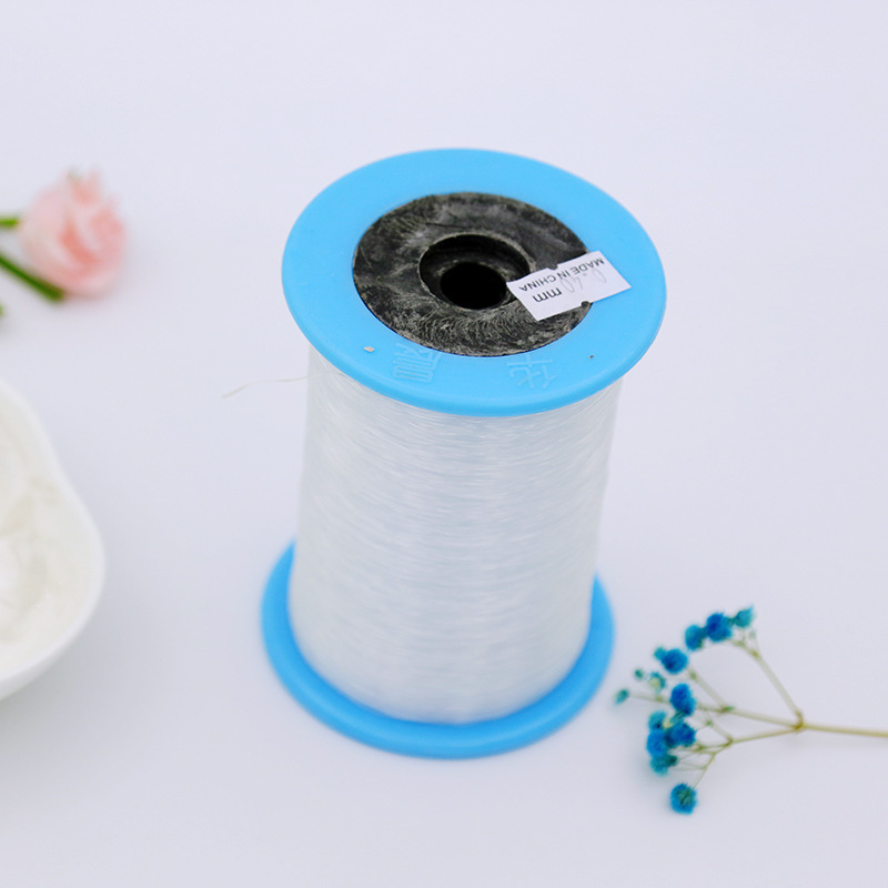 대형 롤 비 탄성 투명 낚시 라인 보석 구슬 라인 수제 라인 나일론 투명 낚시 라인 폴리 에스테르 실크 크리스탈 낚시 라인